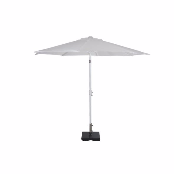 Andria parasol Ø3m hvid