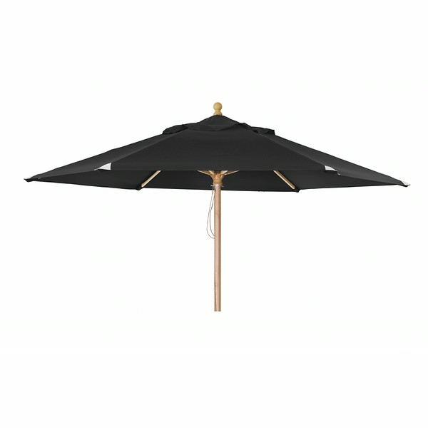 Reggio parasol 3m sort 