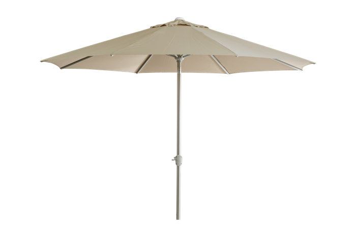 Abriola Parasol Champagne. Ø 330 cm - Diverse -  - Enggården Havemøbler