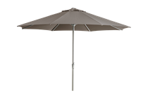 Abriola Parasol  Taupe. Ø 330 cm