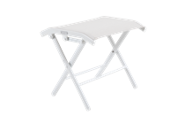 Andy fodskammel - hvid