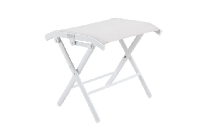 Andy fodskammel - hvid