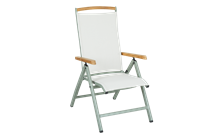 Andy pos.stol grøn med teak