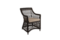 Beatrice havestol brun 