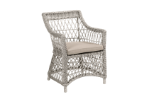 Beatrice havestol hvid  