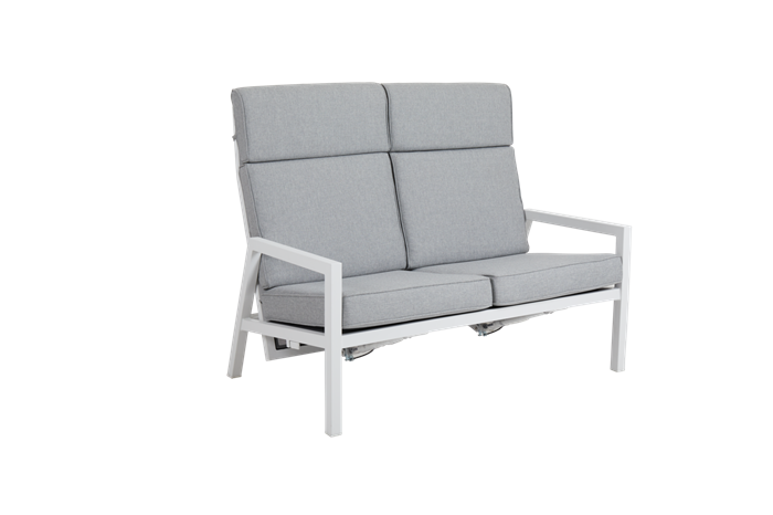 Belfort 2-pers. sofa hvid