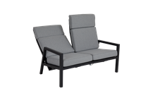 Belfort 2-pers. sofa sort