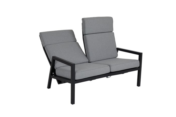 Belfort 2-pers. sofa sort