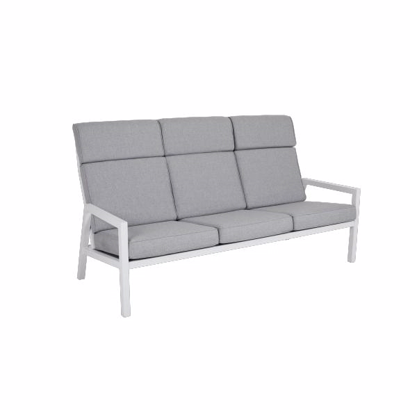 Belfort 3-pers. sofa hvid - Loungemøbler - Brafab - Enggården Havemøbler