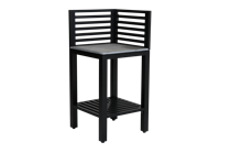 Bellac udekøkken hjørne - sort - 