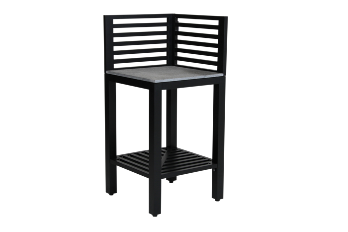 Bellac udekøkken hjørne - sort - 