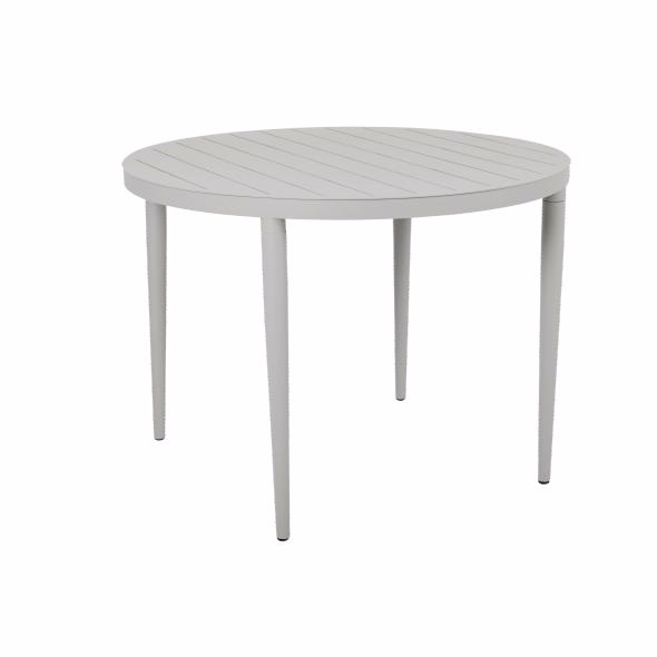 Bigby Ø100 light grey – Havebord – Brafab – Enggården Havemøbler