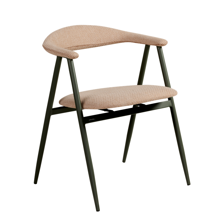 Boi stabelstol nordic green beige sæde