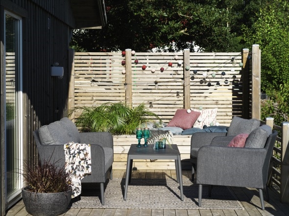 Callander lounge sæt - Loungemøbler - Brafab - Enggården Havemøbler