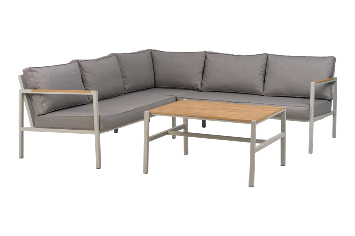 Cap hjørnesofa LightGrey 4-pers.