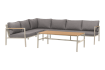 Cap hjørnesofa LightGrey 5-pers.