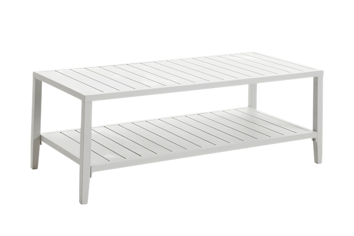 Chelles lounge bord hvidt