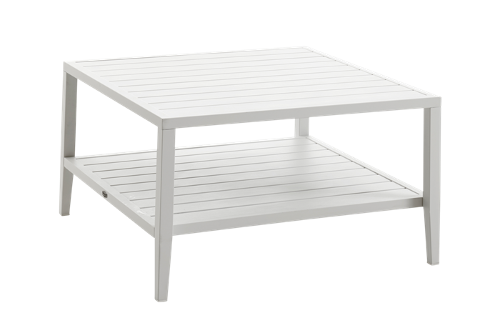 Chelles lounge bord hvidt