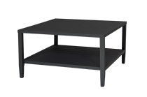 Chelles lounge bord sort