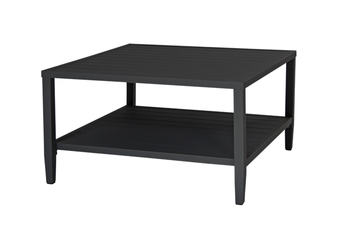 Chelles lounge bord sort