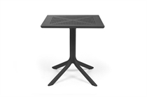 Clip havebord 70x70 antracit