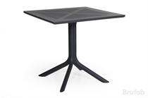 Clip havebord 80x80 antracit