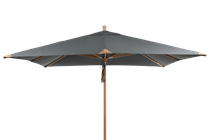 Como parasol 3x3 m Grå