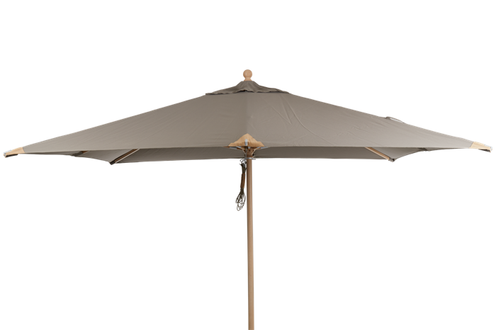 Como parasol 3x3 m Taupe