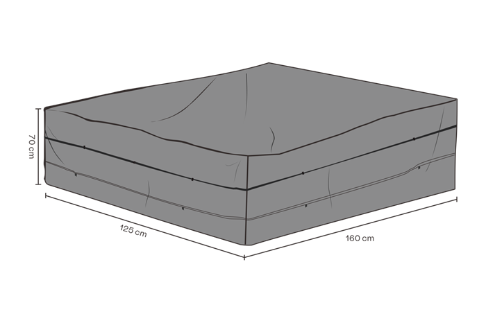 Cover havebord 125 160 cm