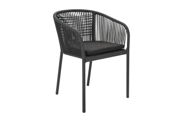 Delta stabelstol sort/antracit