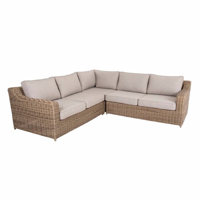 Glendon hjørnesofa med standard hynder 
