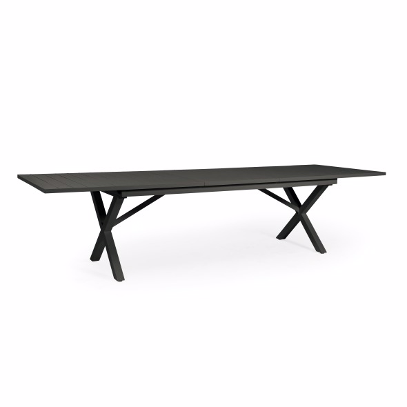 Billede af Hillmond 238 cm natur lameller - Havebord - Brafab - Enggården Havemøbler