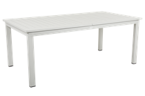 Lomma udtræksbord light grey