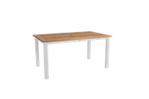 Lyon teak bord 152 / 210 cm Hvidt 