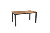 Lyon teak bord 152 / 210 cm sort