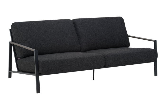 Lyra sofa sorte hynder
