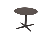 Mill loungebord antracit Ø60cm