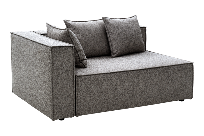 Muki Venstre Modul. Smokey Grey.