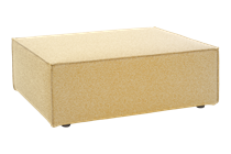 Muki Ottoman. Corn. W81 D100 H75 cm