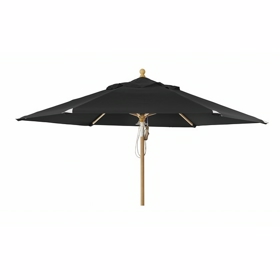 Parma parasol 3,5m sort