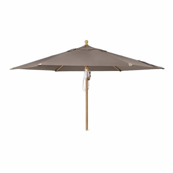 Parma parasol 3,5m taupe - Diverse > Haveparasol - Brafab - Enggården Havemøbler