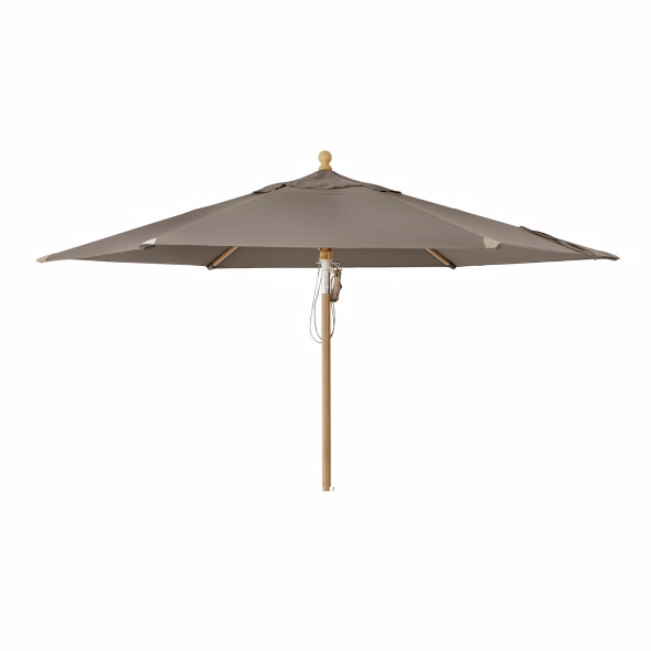 Parma parasol 3,5m taupe – Diverse > Haveparasol – Brafab – Enggården Havemøbler