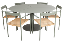 Peace bord med DK-stole