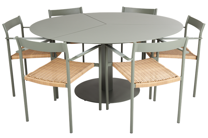 Peace bord med DK-stole