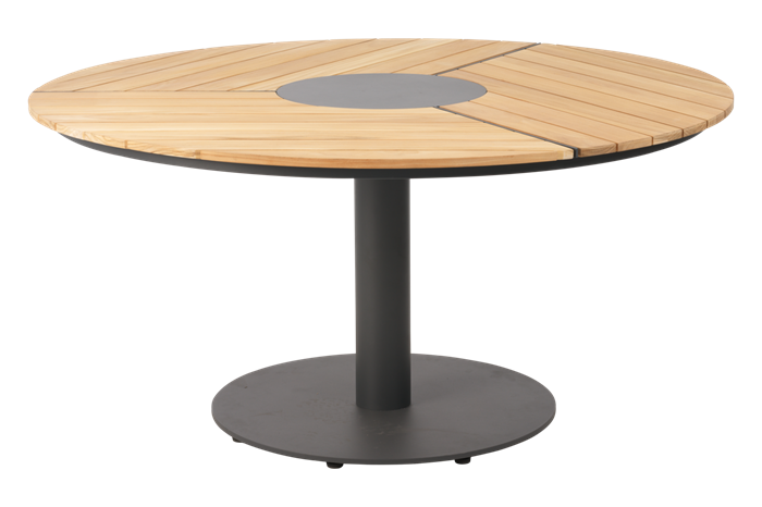 Peace havebord Ø150 TEAK - Havebord > Runde haveborde - Brafab - Enggården Havemøbler