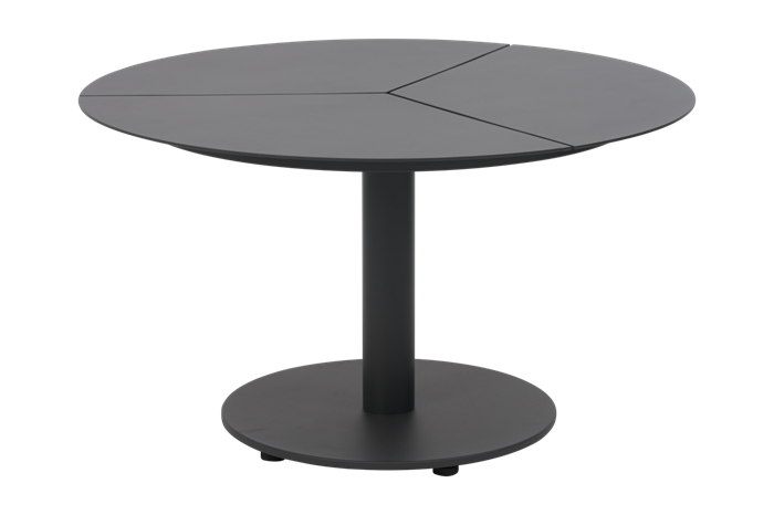 Peace loungebord Antracit H46cm - Havebord > Runde haveborde - Brafab - Enggården Havemøbler