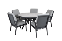 Samvaro Diningsæt Antrasit.