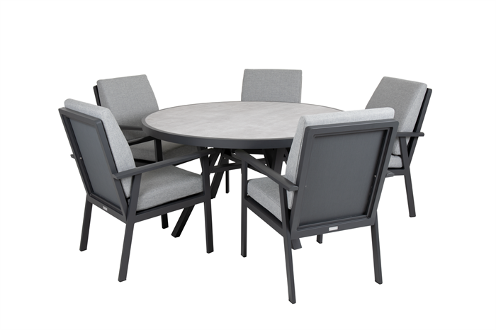 Samvaro Diningsæt Antrasit.