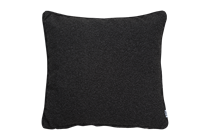 Teddy Pude Sort 50 X 50 cm