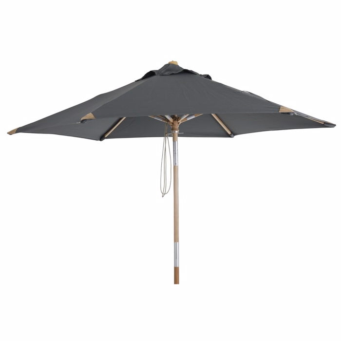 Trieste parasol 2,5m grå  - Diverse > Haveparasol - Brafab - Enggården Havemøbler